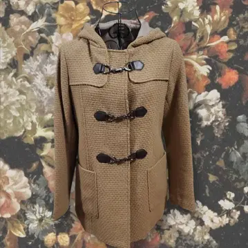 페어리 그런지 헤이세이 갸루 y2k 후드 부착 더플 코트