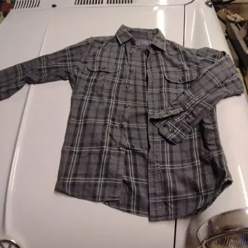 플란넬 체크 셔츠 S 사이즈 플란넬 셔츠 유니클로