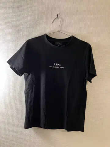 A.P.C. 블랙 티셔츠 XS