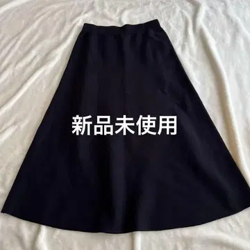 미사용 새상품 프레임워크 네이비 니트 스커트 36
