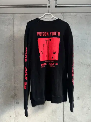 McQ Alexander Mcqueen 맨투맨 트레이닝복 블랙 XL