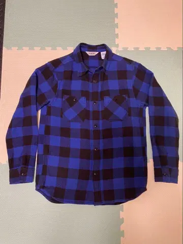 파이브 브라더스 플란넬 셔츠 프리휠러스 웨어하우스 리얼 맥코이