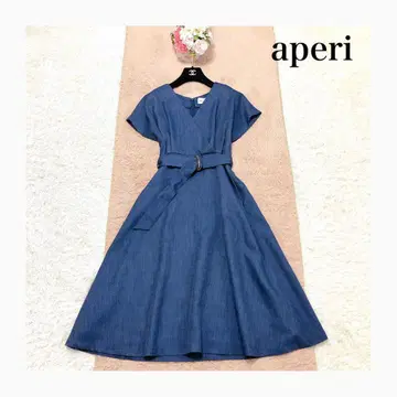 아프리아 aperi 카슈쿨 원피스 나노 유니버스 블루