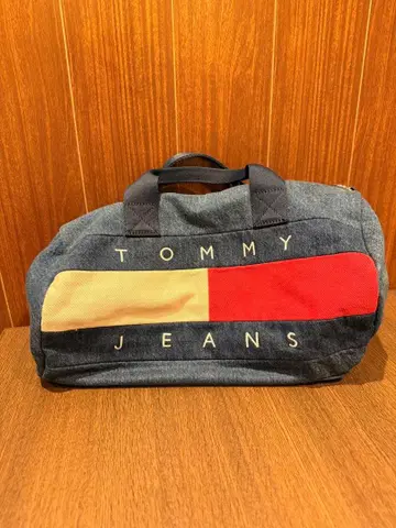 TOMMY JEANS 데님 드럼 백