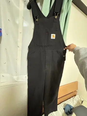 carhartt 블랙 살로펫 S