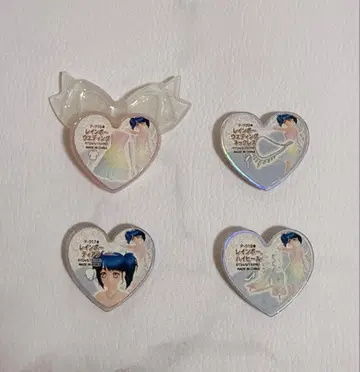 프리즘스톤 레인보우 웨딩 목걸이 하이힐 티아라