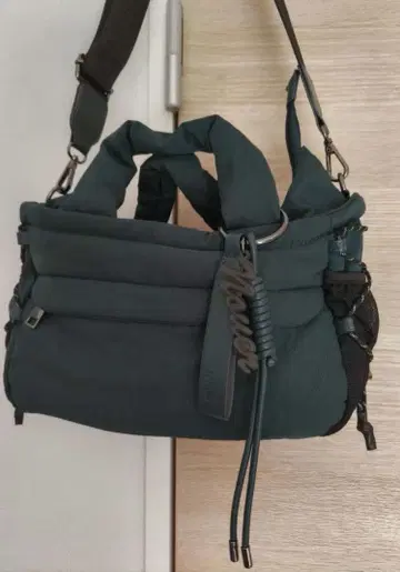 하자품 nouer 숄더백 포레스트 그린