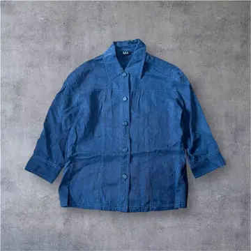 C.P.A 90's 셔츠 긴팔 vintage 블루 M