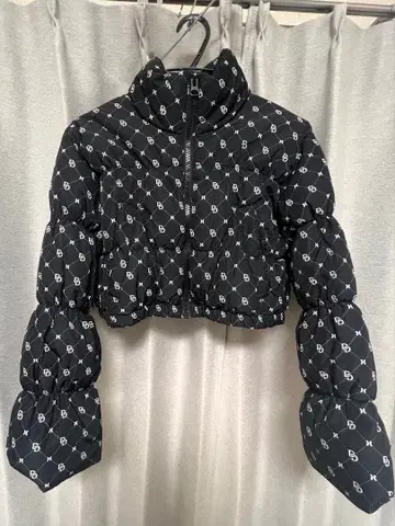 H&M 크롭 다운 자켓