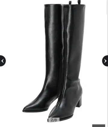 Arpege story 미들 롱 부츠 블랙 22.5 새상품