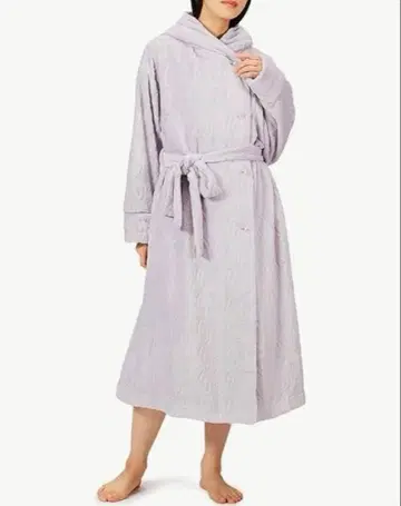 SNIDEL HOME 플리스 가운 목욕 가운