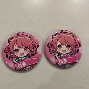 컬러풀 피치 노아 타워 캔뱃지