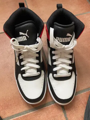 PUMA 하이컷 스니커즈 27cm