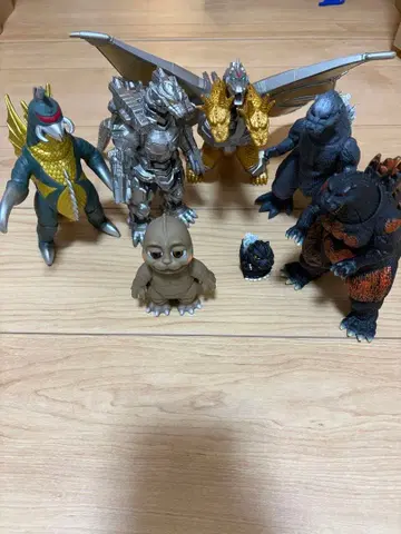 고질라 피규어 6체 세트 덤 포함