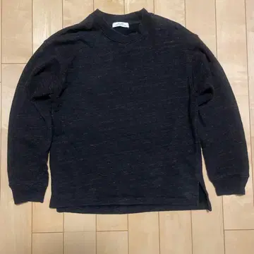 UNITED ARROWS 맨투맨 트레이닝복 블랙 오렌지