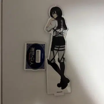 진격의 거인 카모루 복권 아크릴 스탠드 미카사 테두리 없음