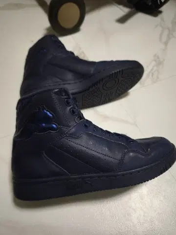 Puma 하이컷 스니커즈 23cm 네이비 협의 가능 여성용