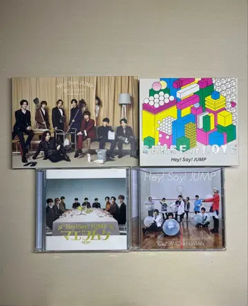 Hey! Say! JUMP CD 4장 세트