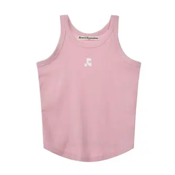 rest&recreation 탱크탑 슬리브리스 핑크