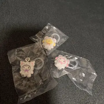 산리오 메지루시 액세서리 포근포근 스노우