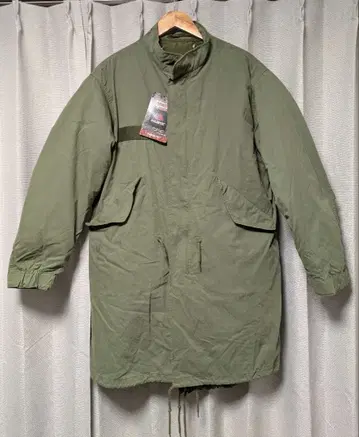 택 포함 미사용 SHIPS 모즈 코트 올리브 M-65 카키