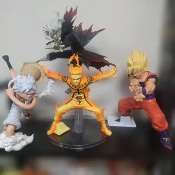 애니메이션 캐릭터 피규어 세트