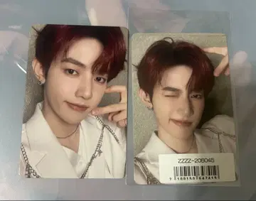 타워 레코드 장하오 타워 레코드 화이트 의상 트레이딩 카드 혜택 zb1