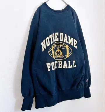 [ 새상품급 ] 90s 챔피온 리버스 위브 3단 프린트 맨투맨 XL