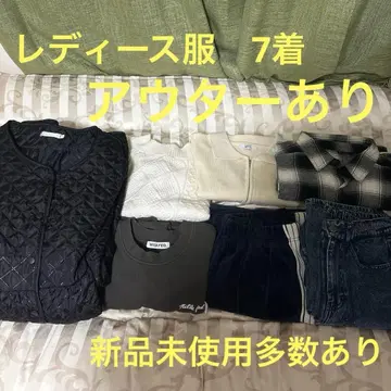 여성용 캐주얼 의류 7벌 묶음 판매 가을/겨울