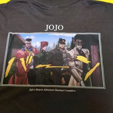 JOJO 죠죠의 기묘한 모험 스타더스트 크루세이더즈 T셔츠 남성용 M