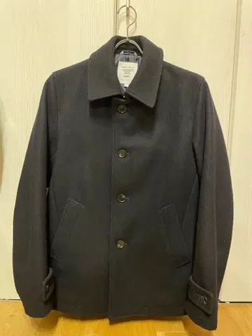 FIDELITY 블랙 싱글 코트