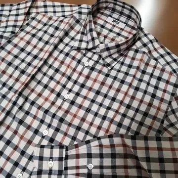 DAKS London 새상품 닥스 긴팔 체크 무늬 셔츠