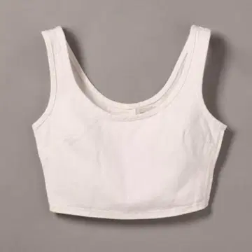 Calvin Klein 화이트 탱크탑 2XS 야마모토 마이카 착용