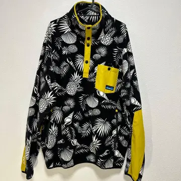 KAVU 파인애플 패턴 플리스 자켓