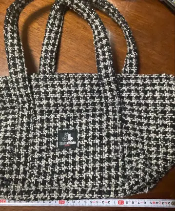 Black & White 토트백 트위드