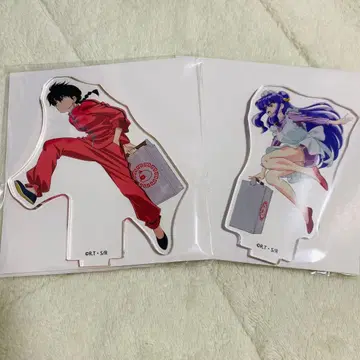 란마 1/2 카페 격투 레이스 샴푸 아크릴 스탠드