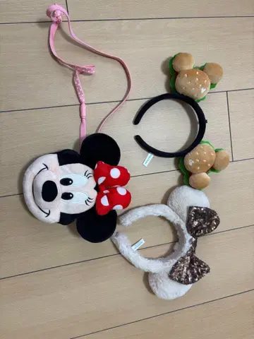 디즈니 머리띠 미니백