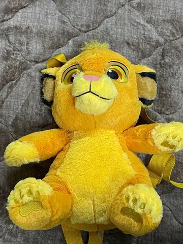 디즈니 심바 럭색형 봉제 인형