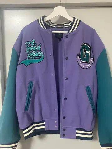 H&M 바시티 자켓 남성용 L 사이즈