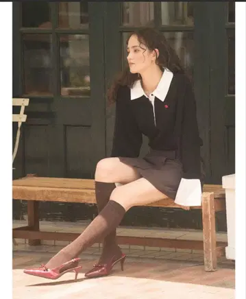 [ POLO BCS 콜라보 ] 셔츠 칼라 커프스 니트 풀오버