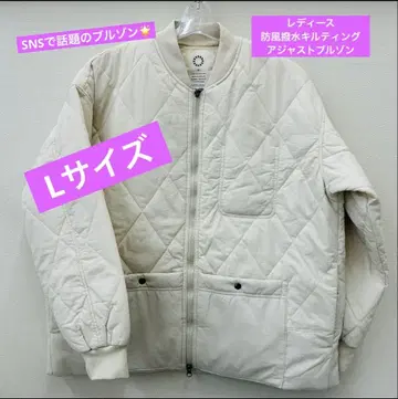워크맨 L 사이즈 방풍 발수 퀼팅 자켓 새상품 워크맨 여자