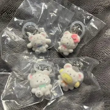 푹신푹신 스노우 산리오 메지루시 액세서리