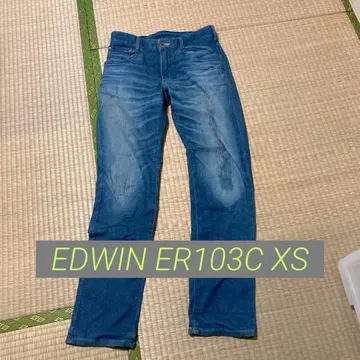 EDWIN ER103C XS 사이즈 라이트 블루 데님