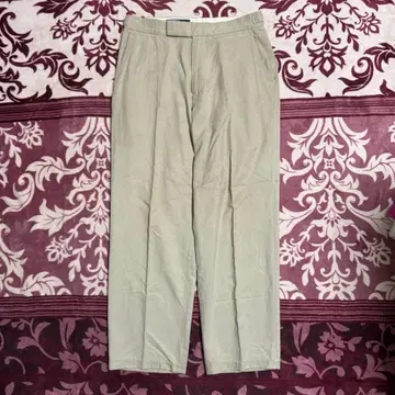 랄프 로렌 실크 코튼 슬랙스