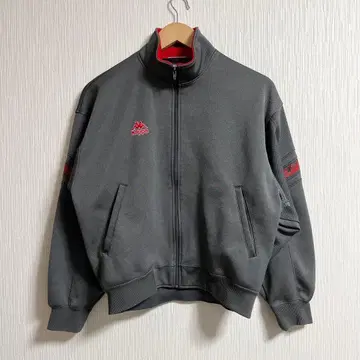 새상품급 기장 짧은 90s 카파 트랙 자켓 그레이