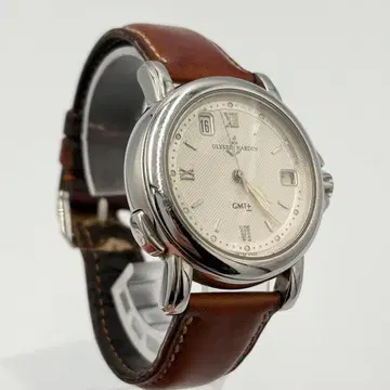 율리스 날단 산 마르코 GMT 자동 와인딩 남성용 손목시계 데이트