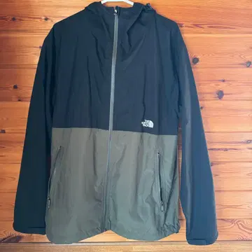 THE NORTH FACE 나일론 자켓 L 사이즈 블랙/카키