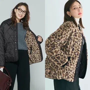 coca 워셔블 리버서블 퀼팅 블루종