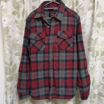 Lee 레귤러 핏 체크 셔츠 S 사이즈