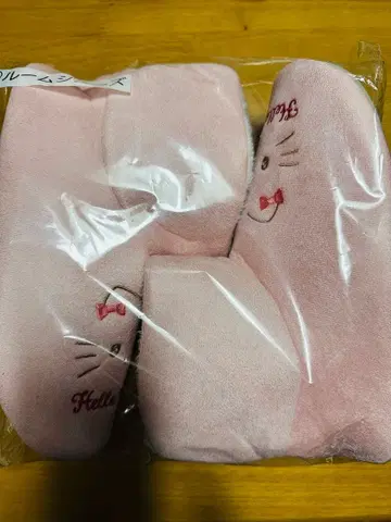 헬로키티 룸슈즈 핑크 복권